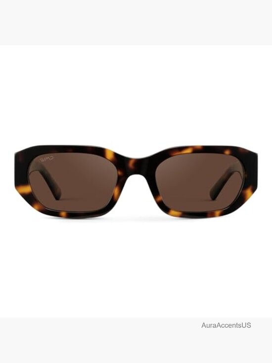 Women\'s Chunky Rectangular Sunglasses - Polarized UV Protection main image 7